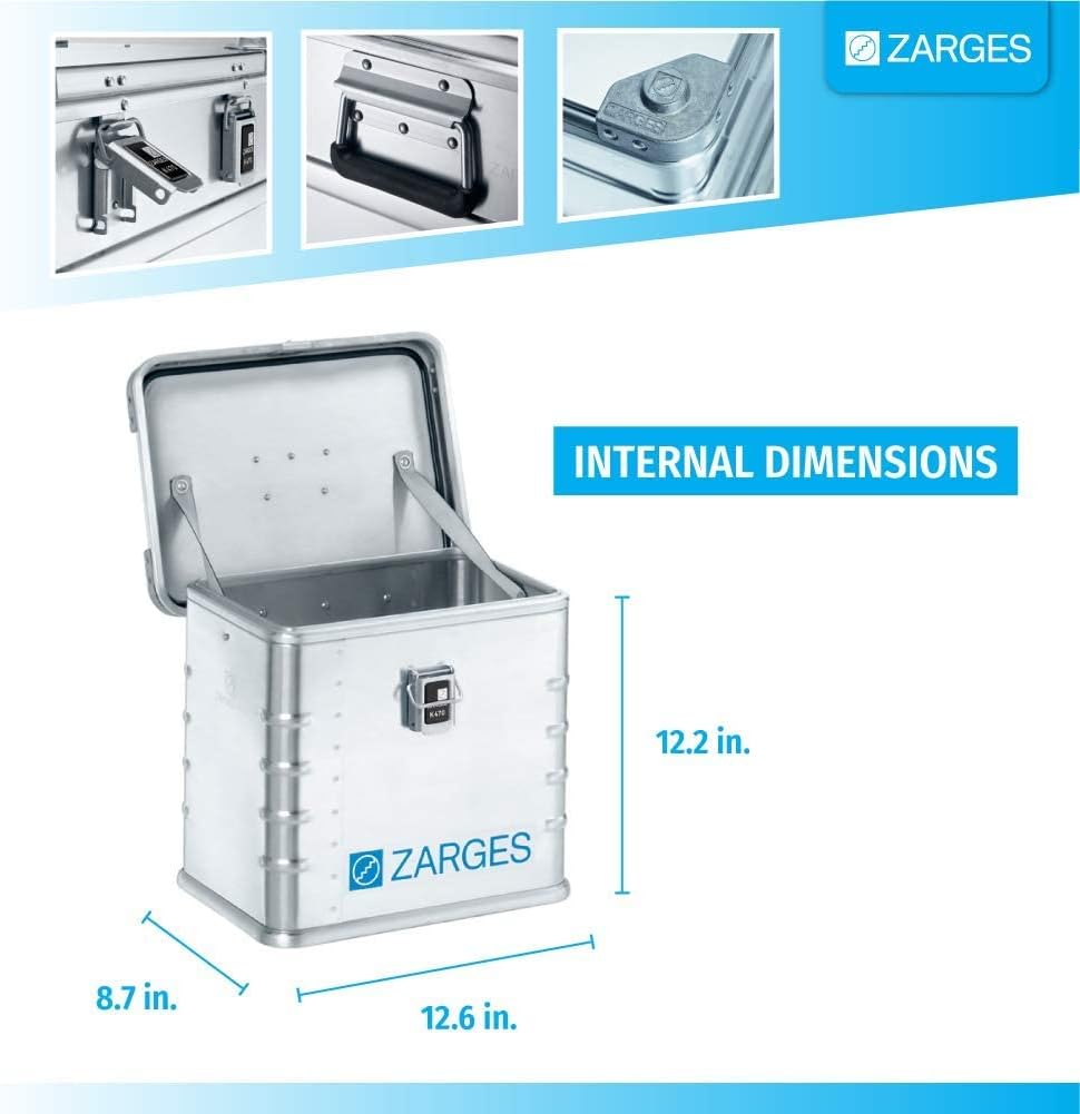 Aluminum Storage Box for Hazardous Materials K8242
