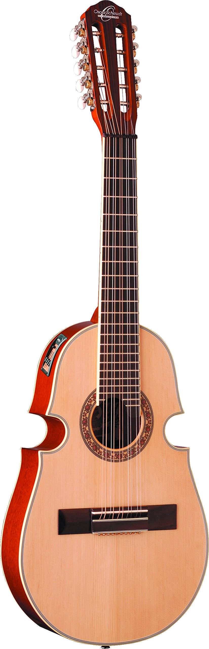 Natural Acoustic Electric Cuatro 10 String Guitar R768