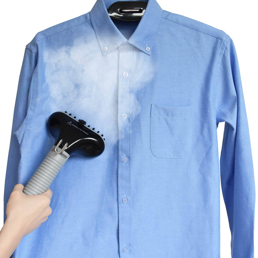 1500W Extra Wide Garment Steamer, Black L32598