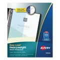 Top-Load Poly Sheet Protectors, Heavy Gauge, Letter, Nonglare, 100/Box V793017