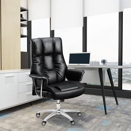 Bonded Leather Ergonomic High Back Executive Office Chair A27861
