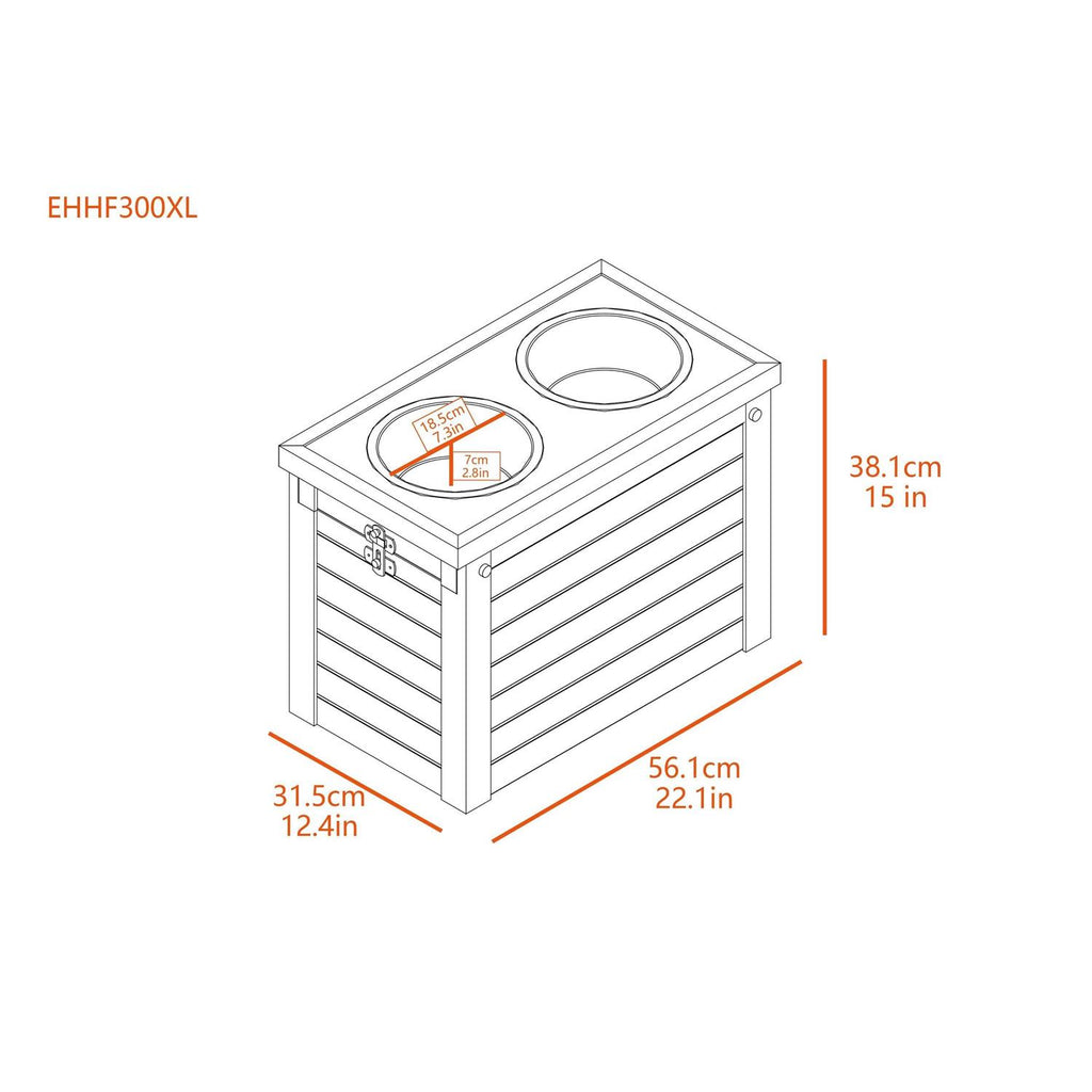 Pet Diner with Storage N539