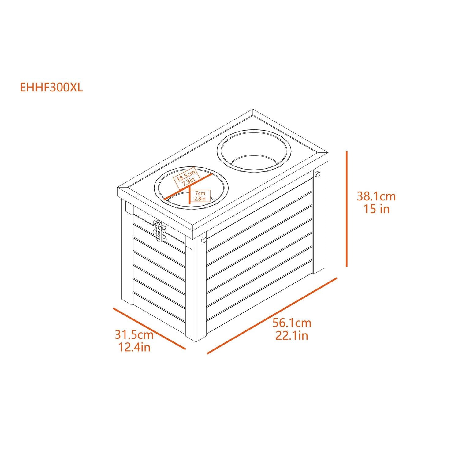 Pet Diner with Storage N539
