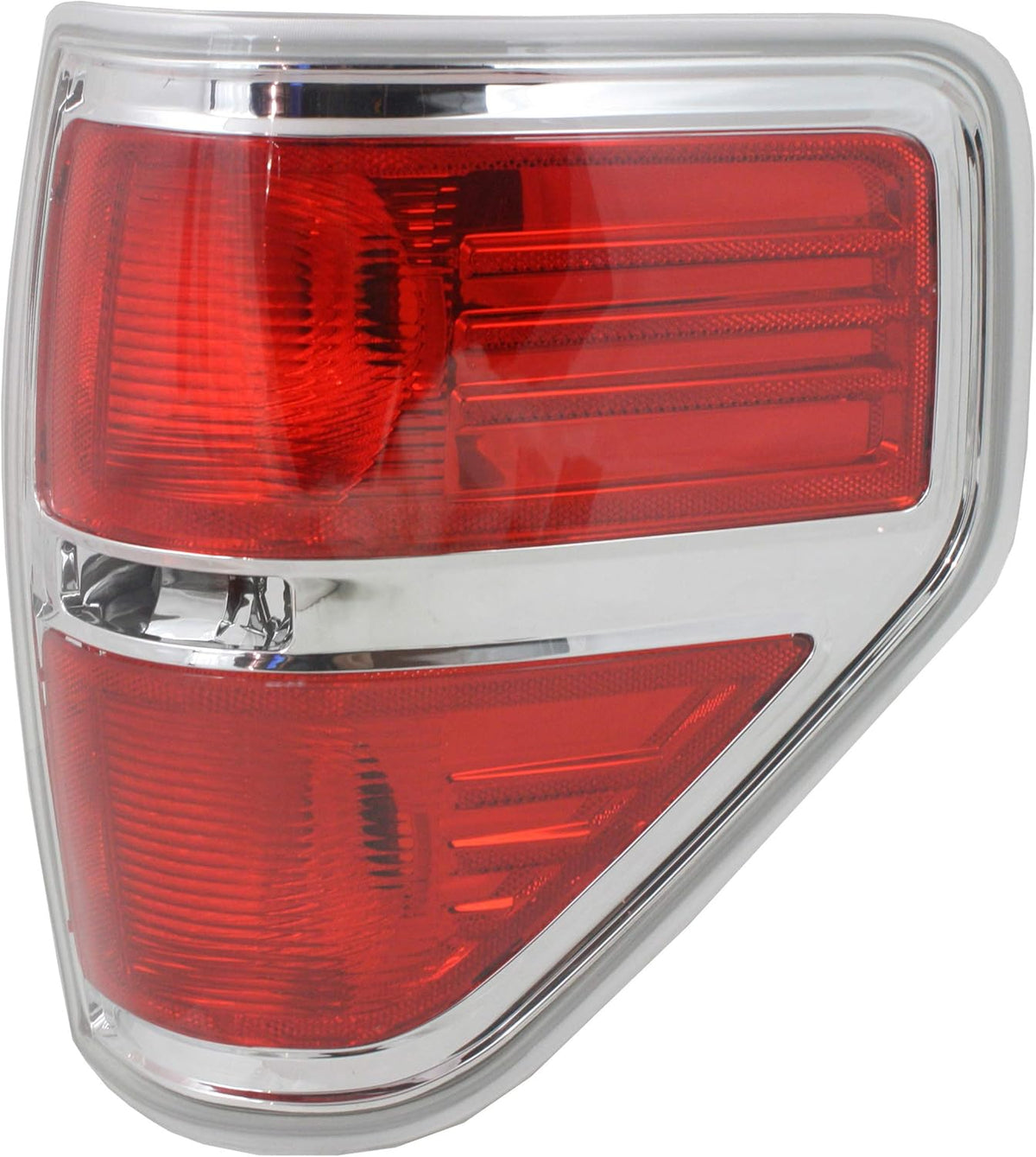 Tail Light Lens and Housing Chrome trim Passenger Side L5071