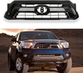 Gloss Black Mesh Front Hood Bumper Grill R9932