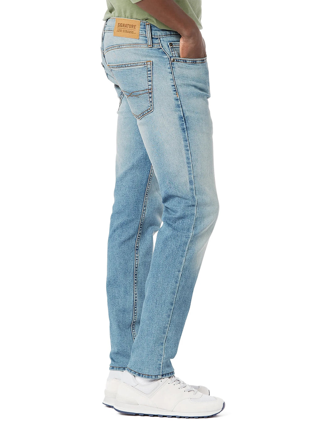 Men's Authentic Straight Fit Jeans V14190