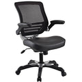 Black Leatherette Office Chair O24480
