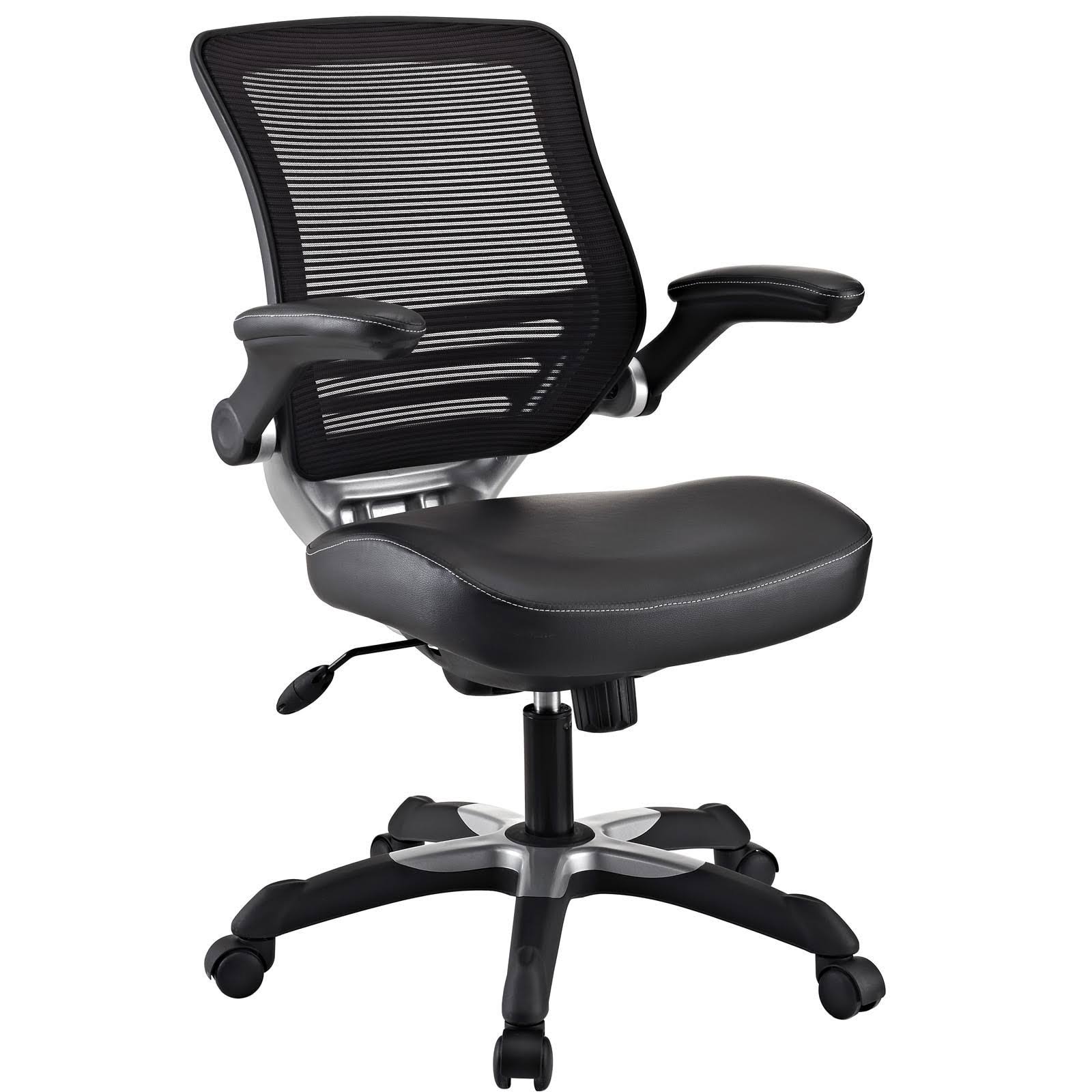Black Leatherette Office Chair O24480