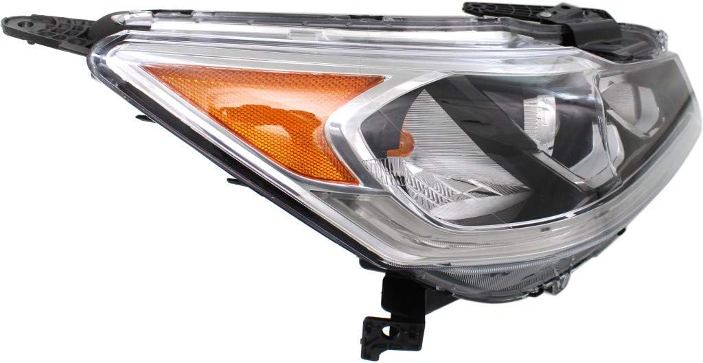 Passenger Side Headlight for Honda Accord 2016 2017 W7291