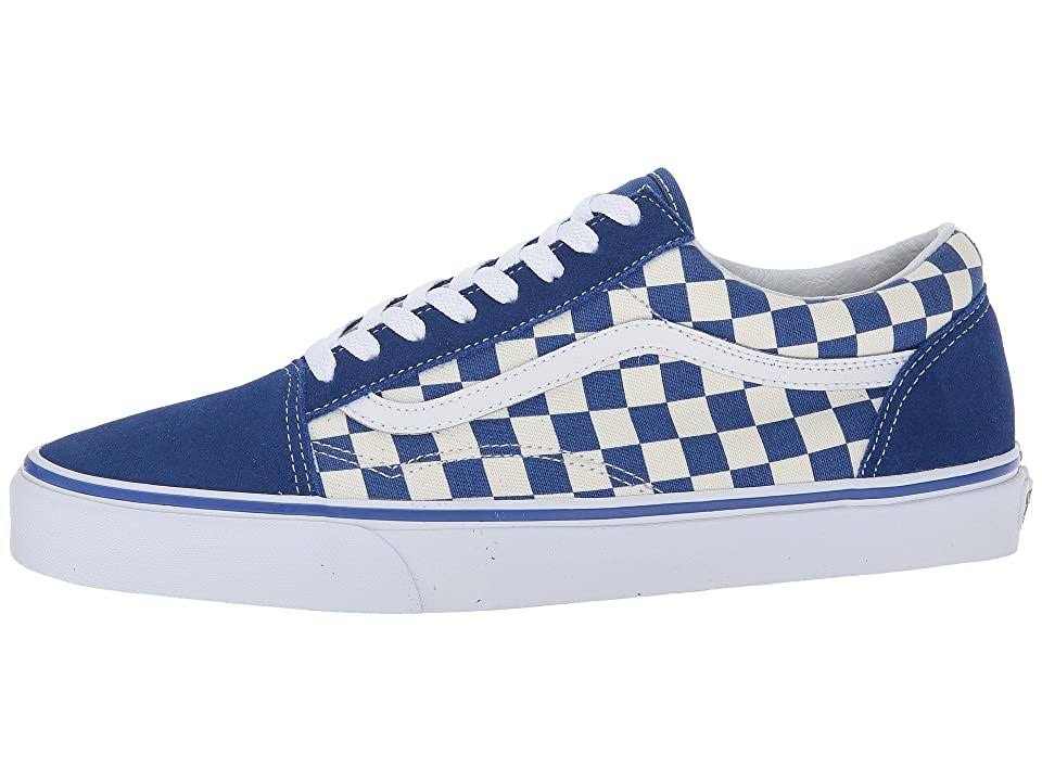 Blue Checkerboard Vans Shoes C196514