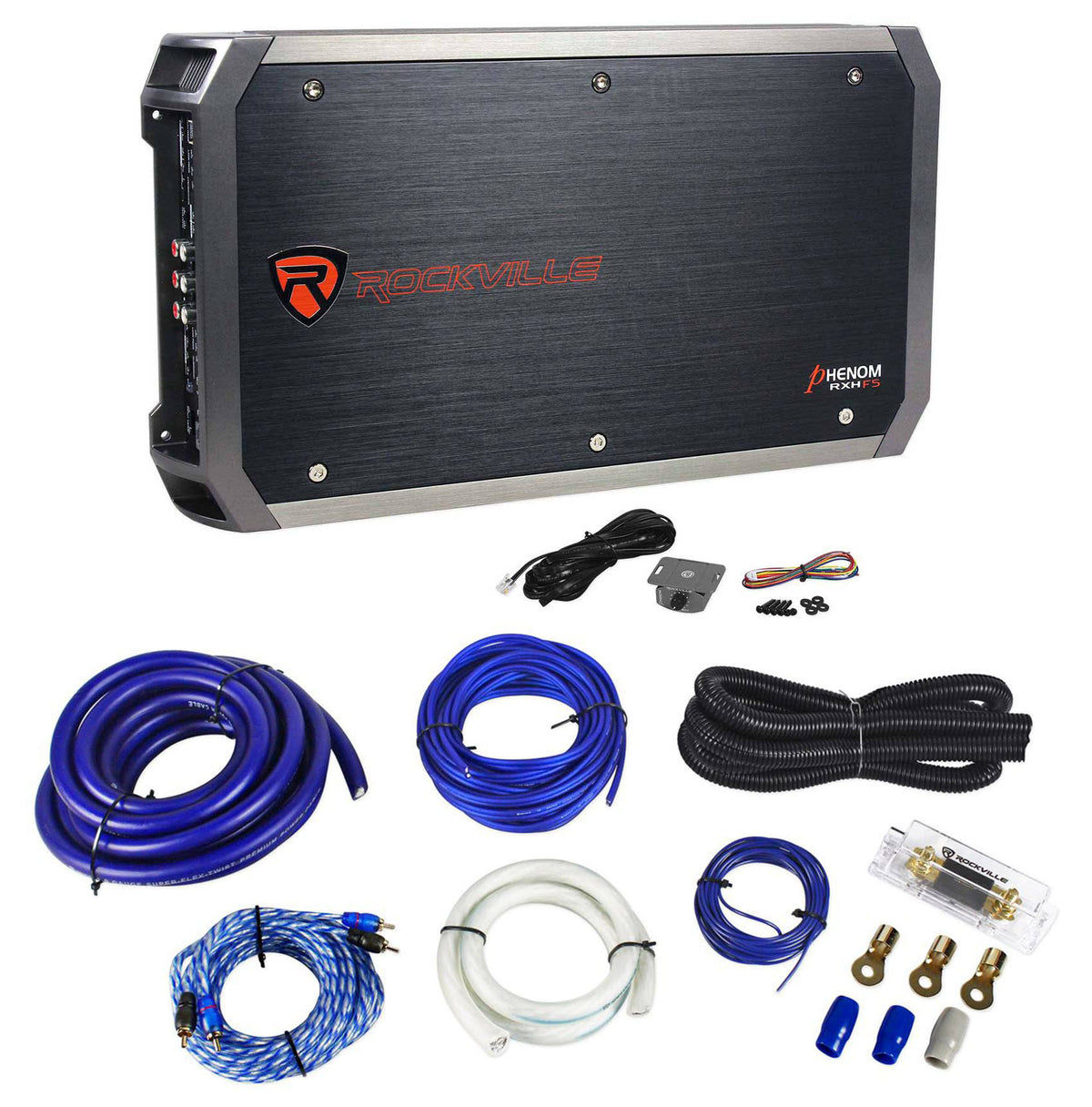3200 Watt 5 Channel Car Stereo Amplifier with Amp Kit X516630