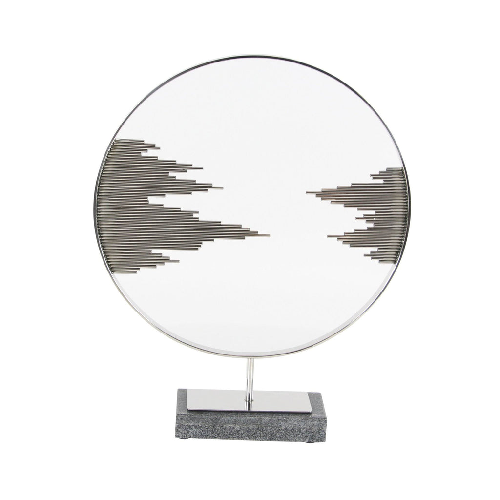 Stainless Steel Marble Decor B4330