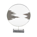 Stainless Steel Marble Decor B4330
