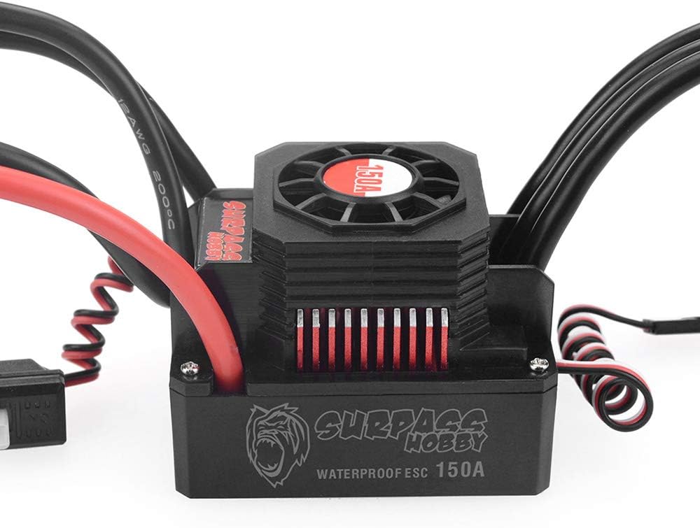 150A Brushless ESC Waterproof Electric Speed Controller Pack of 2 B4075