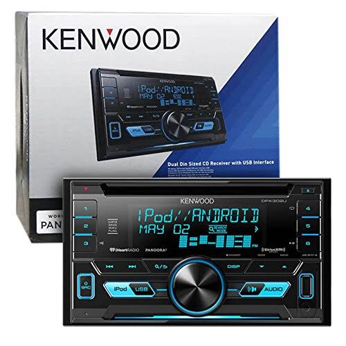 Double 2 DIN CD MP3 Car Stereo Receiver with Installation Kit E795508