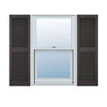 14 1/2 inch x 94 inch Vinyl Open Louver Shutters D183200