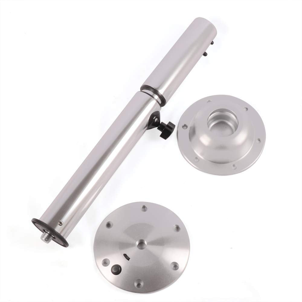 7 Inch Height Adjustable Table Pedestal Stand Base F26907