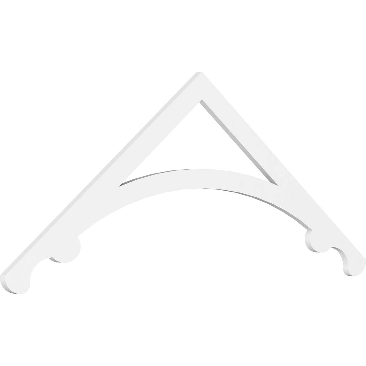 PVC Gable Pediment E63685