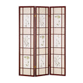 Cherry 3 Panel Shoji Screen H67682