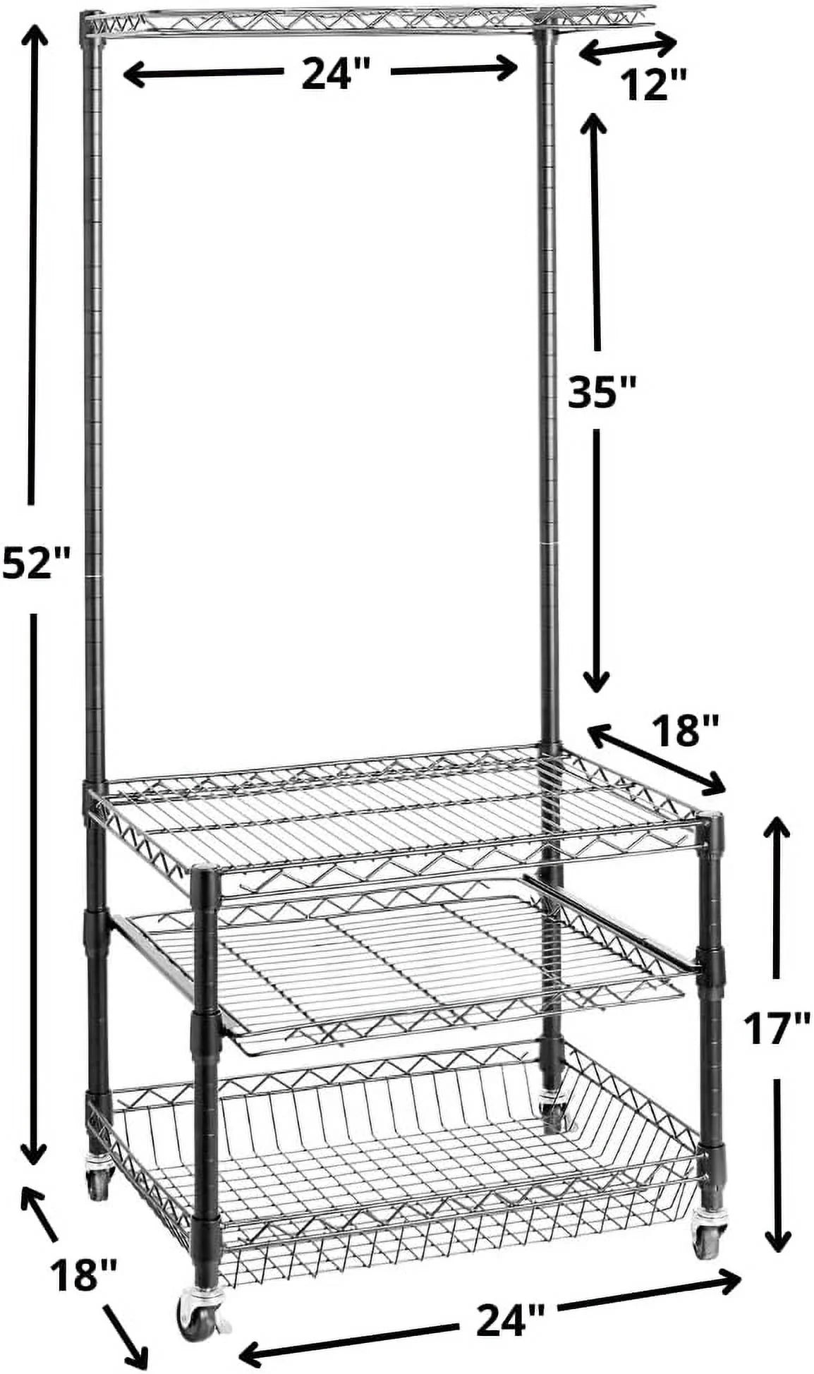 Portable Mini Fridge Organizer B8197