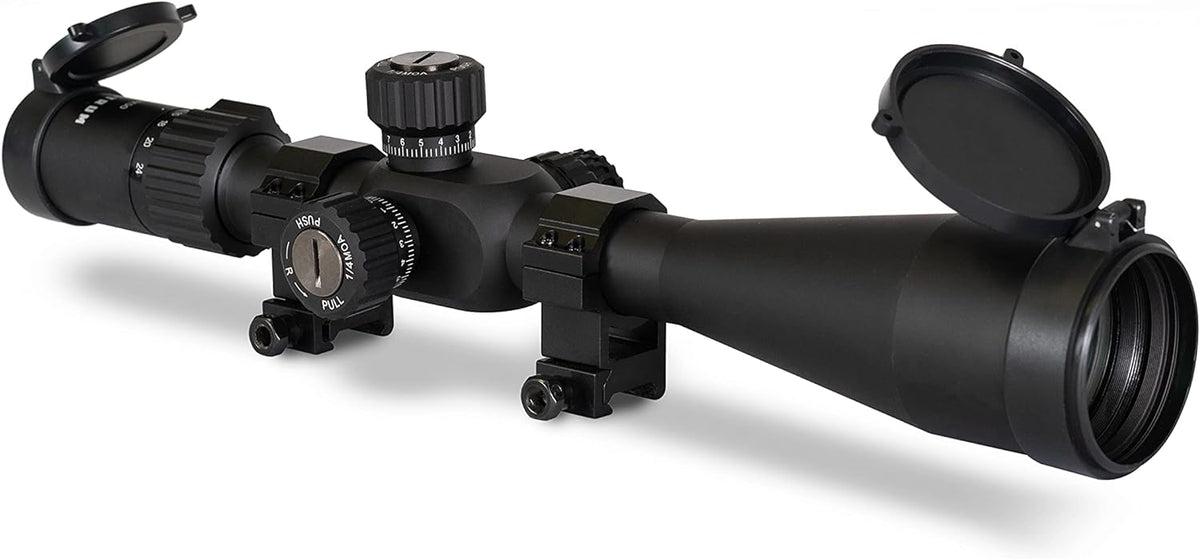 6-24x50 First Focal Plane Rifle Scope with Illuminated MOA Reticle Y26630
