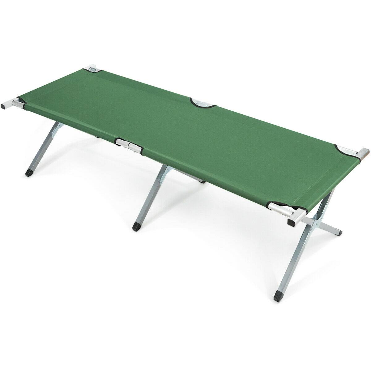 Heavy-Duty Folding Camping Cot with Carry Bag J8563
