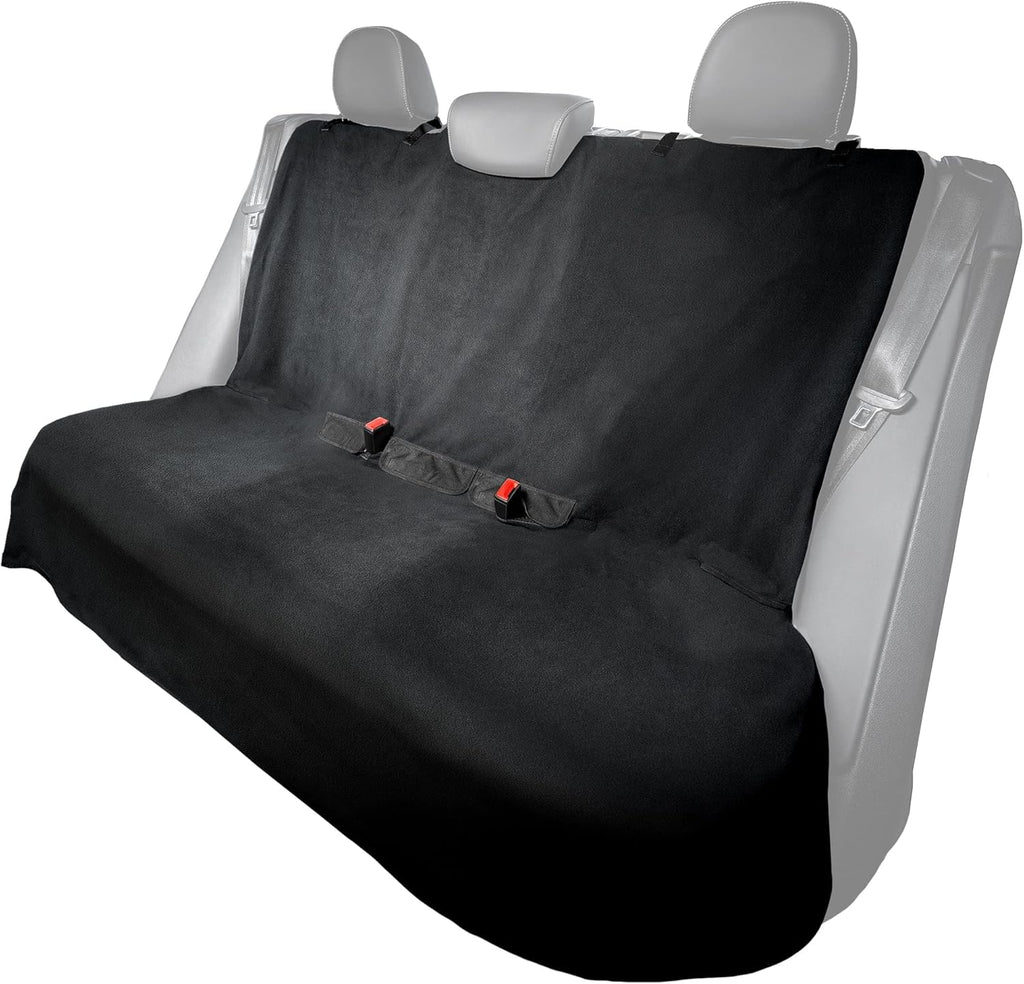 Black Non-Slip Removable Car Seat Cover, Pack of 2 U155