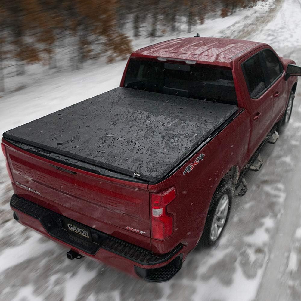 Soft Tri-Fold Truck Bed Tonneau Cover Y174134