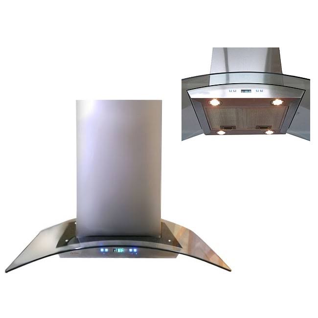 30x22 Island-Mount Range Hood C5314