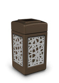 42 Gallon Brown Trash Can G91087