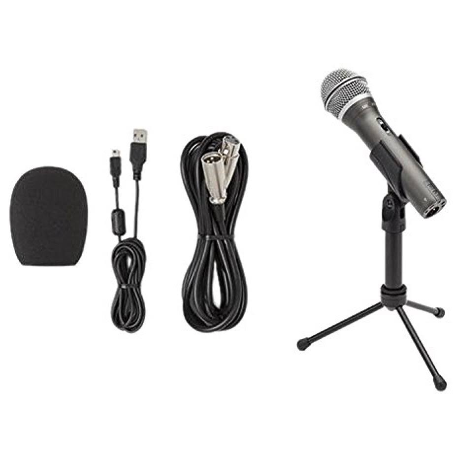Samson Q2U Handheld Dynamic USB Microphone Kit P1572