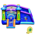 Inflatable Bouncer Kids Jump Slide Ball Pit with 480W Blower T99144