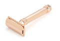 18 Carat Rose Gold Octagonal Double Edge Safety Razor G732