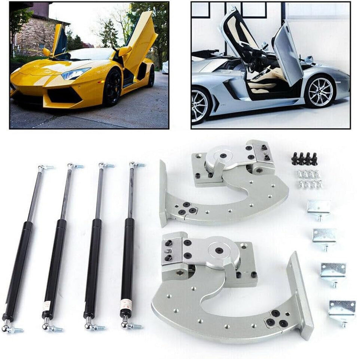 Lambo Doors Kit Universal Bolt on Vertical Door Hinge Kit T16610