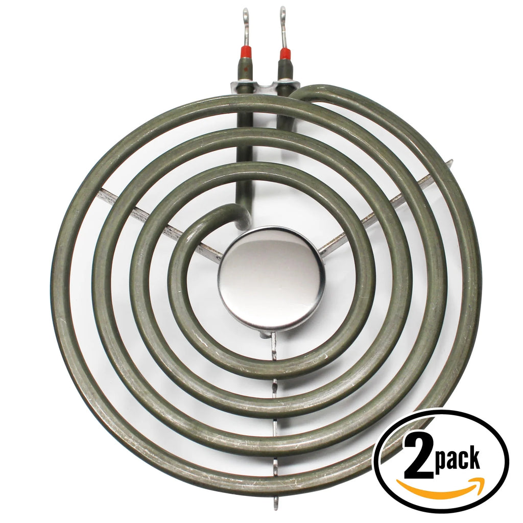 2-Pack 6 inch 4 Turns Surface Burner Element for Range, Stove & Cooktop J2547