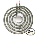 2-Pack 6 inch 4 Turns Surface Burner Element for Range, Stove & Cooktop J2547