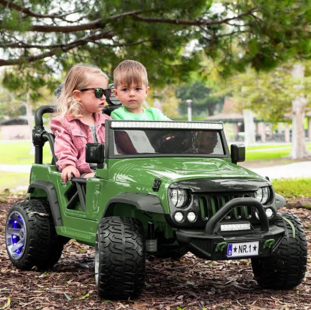 Olive 2 Seater Ride on Truck V43789