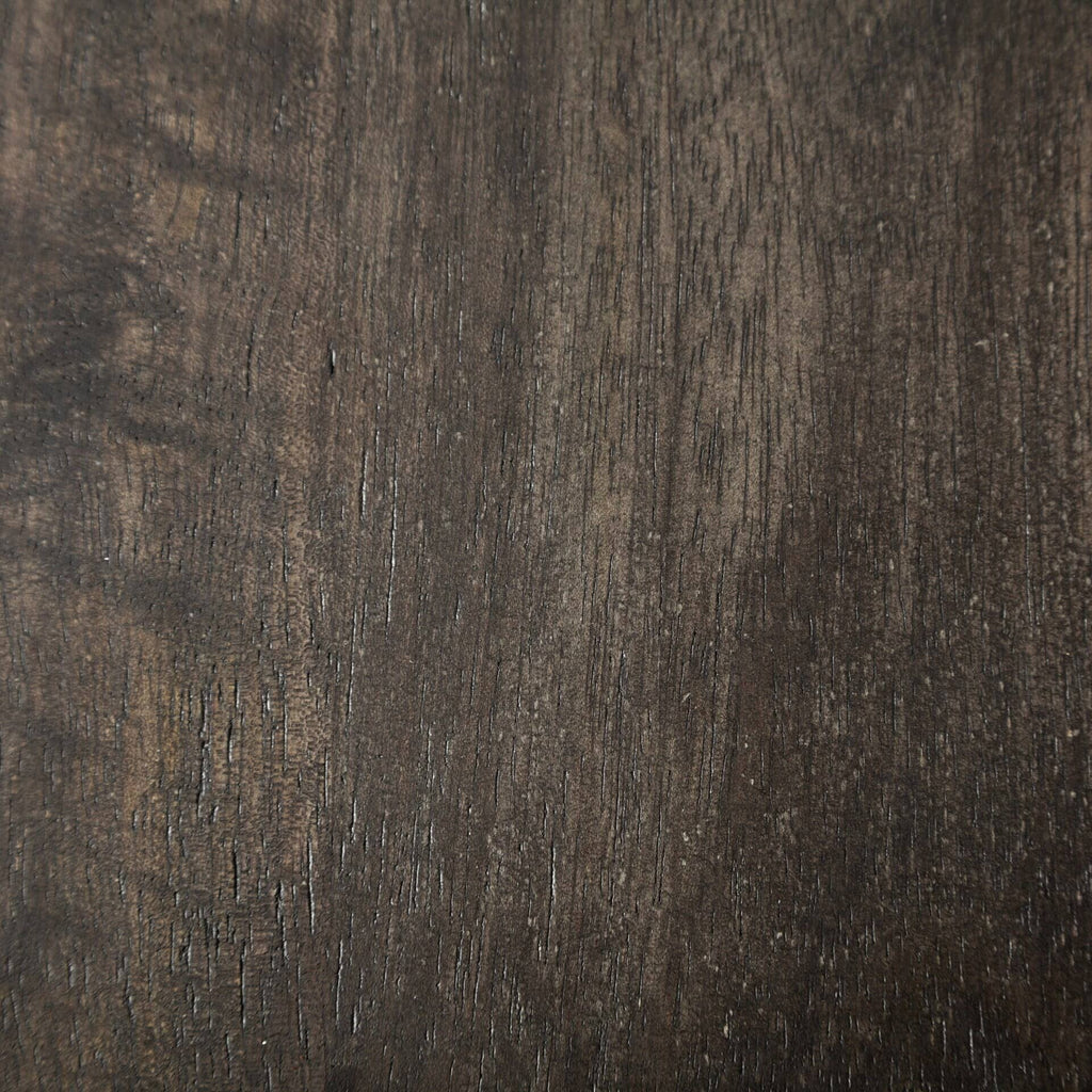 Black Wood Seat Stool D2505