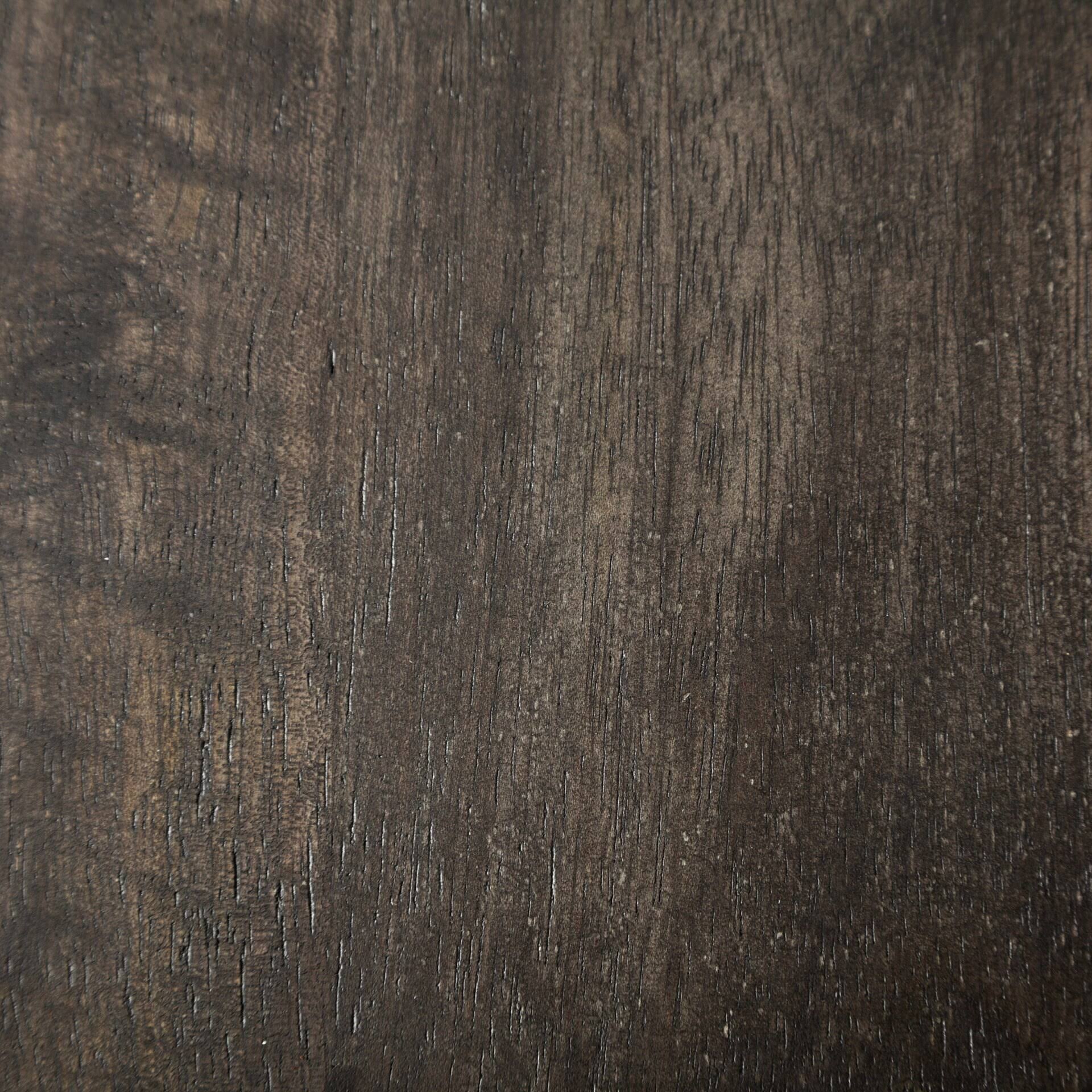 Black Wood Seat Stool D2505