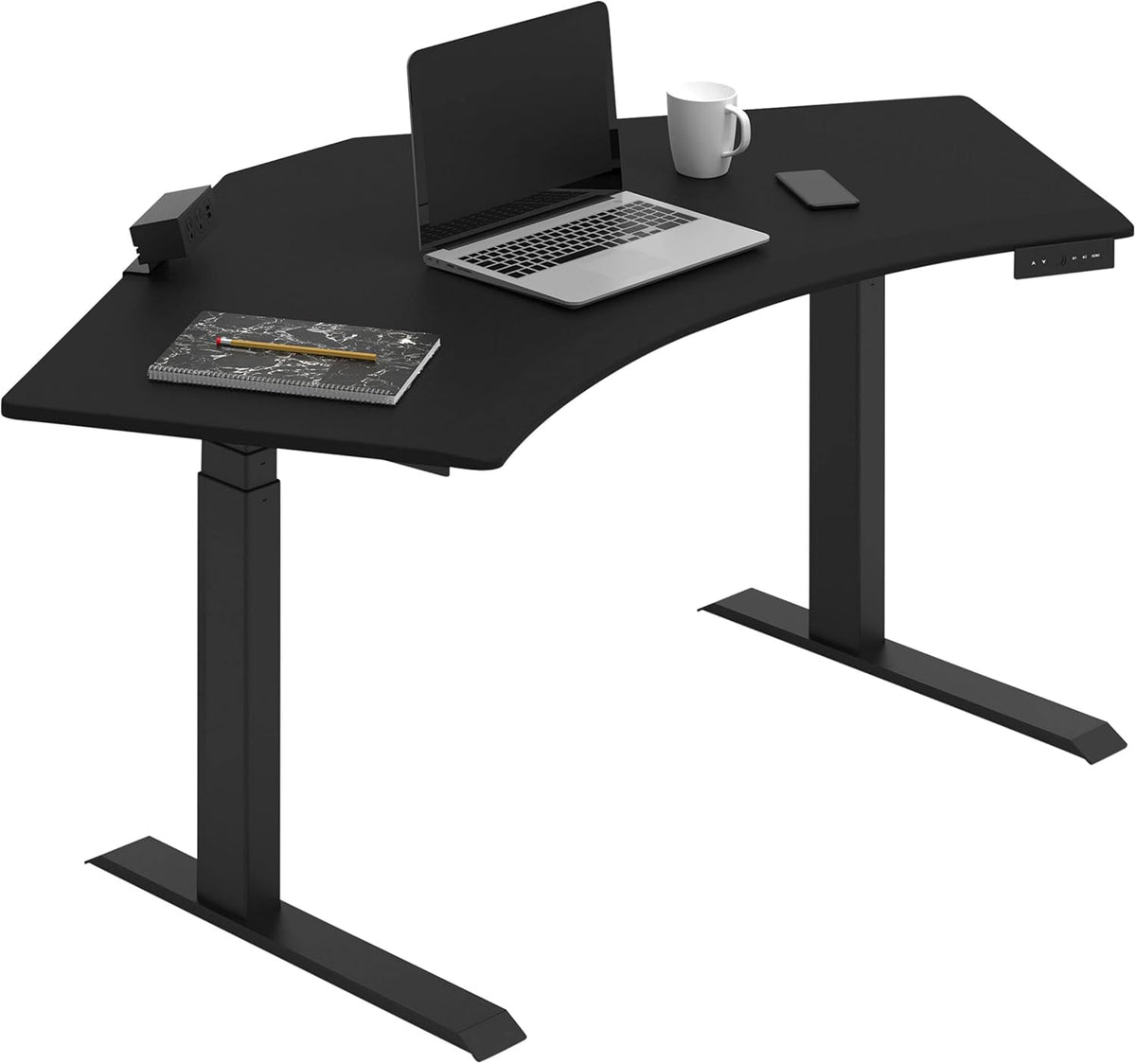 71" Electric Standing Desk with Programmable Memory S1666