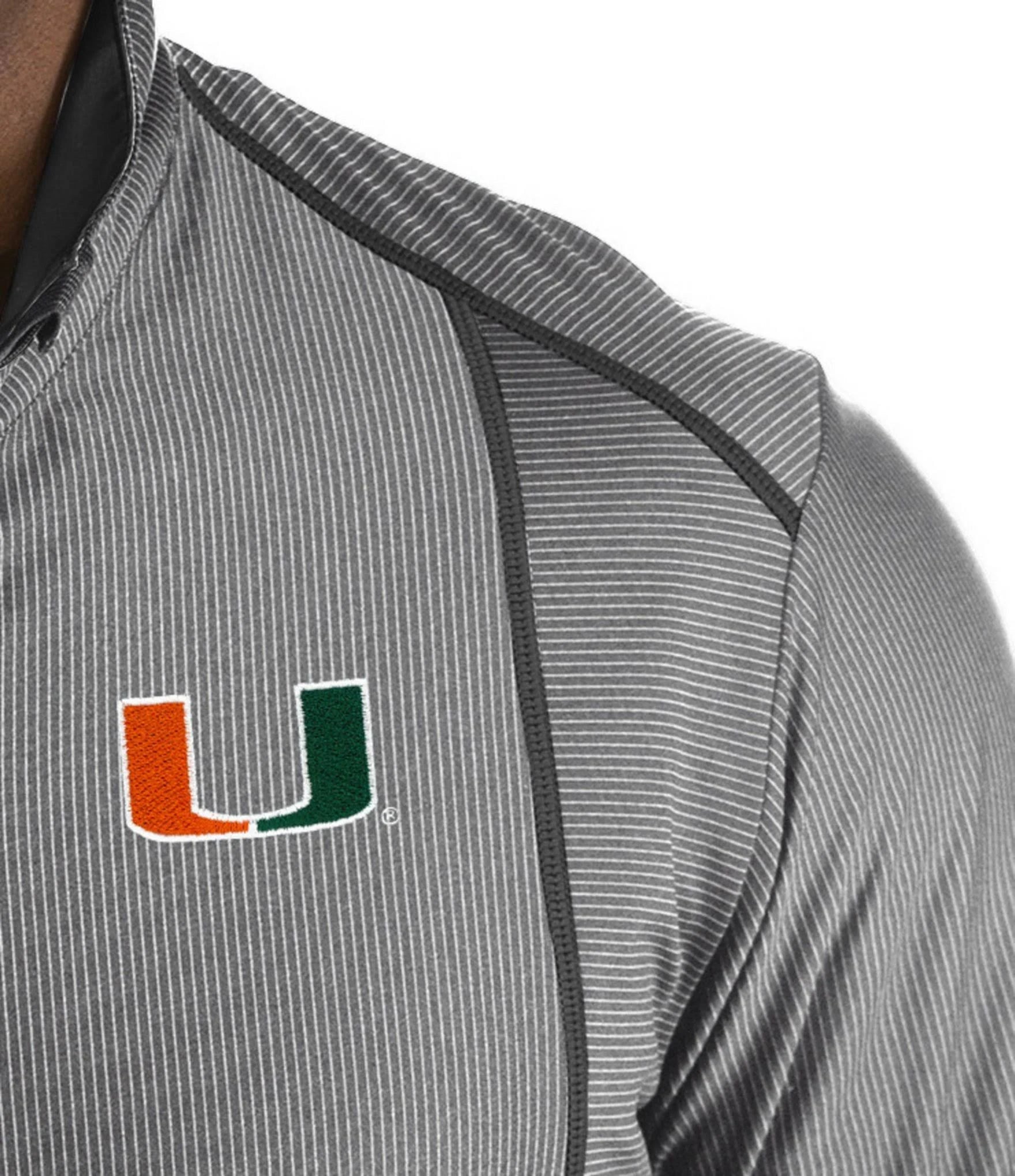Grey Half-Zip Pullover O2875