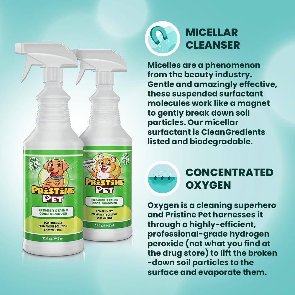 Pet Stain & Odor Remover Gallon Bottle 2-Pack Q19959