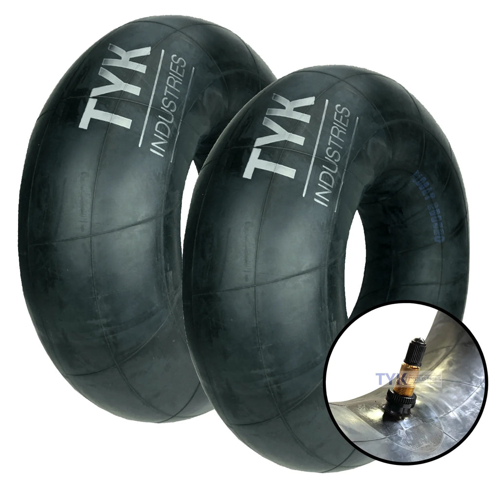 Two 11L-15 11L-16 Farm Tractor Implement Tire Inner Tubes TR218 Air Liquid Valve R30426