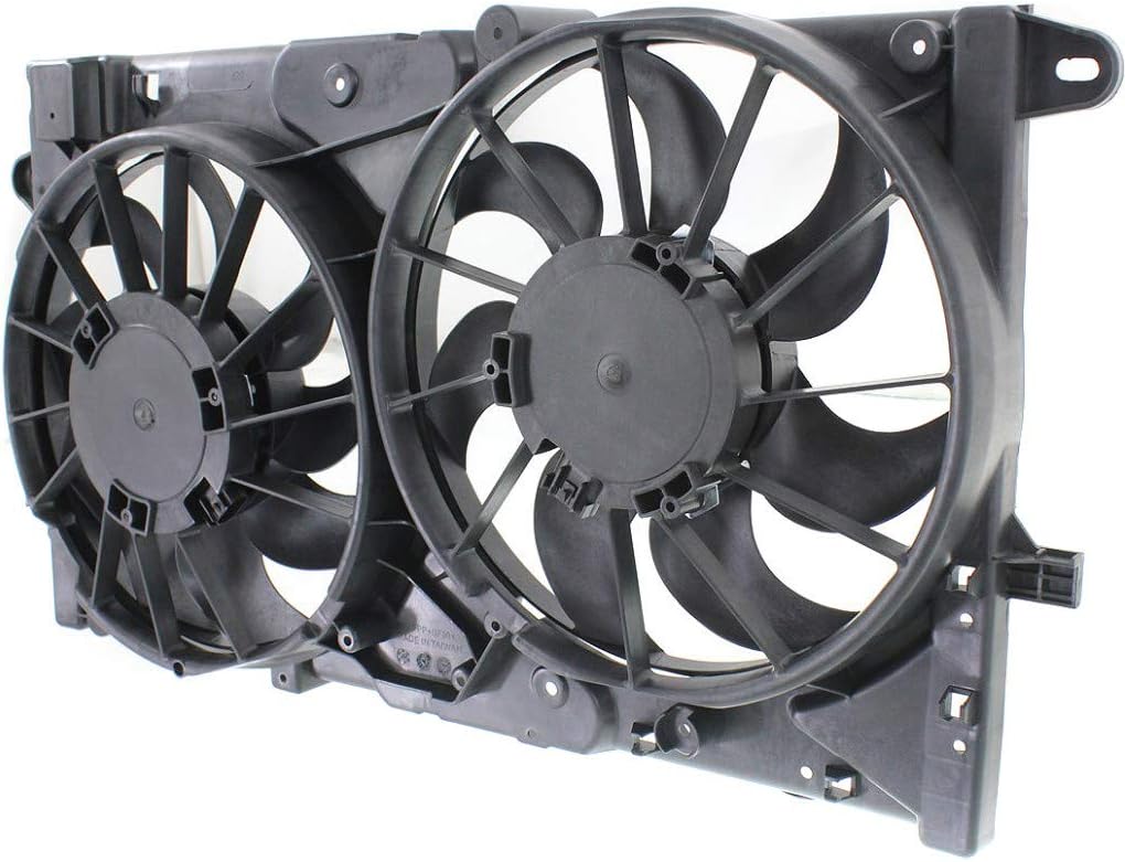 Radiator Fan for Chevy Malibu 2013 2014 2015 Dual Fan 2.5L Engine C681