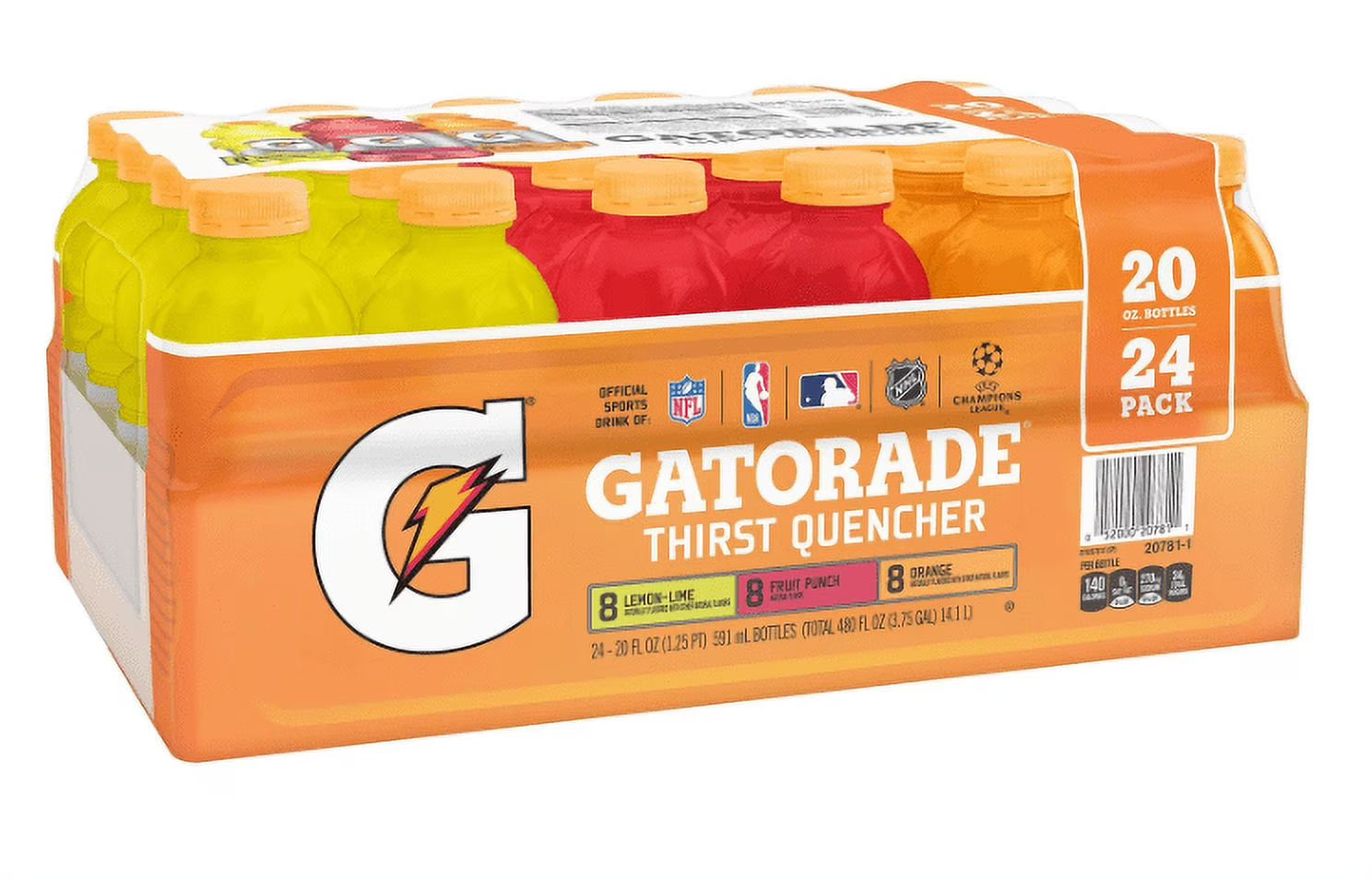 20 fl. oz. 24 pk. Sports Drinks S58228
