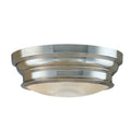 Polished Nickel 1 Light Flush Mount Z8923