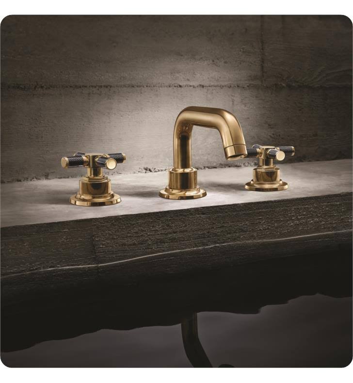Antique Copper Flat Widespread Lavatory Faucet M571