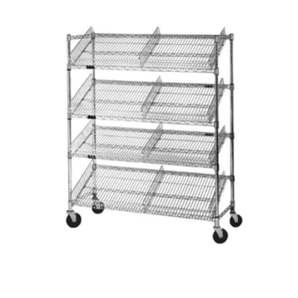 Angled Shelf Cart T9063