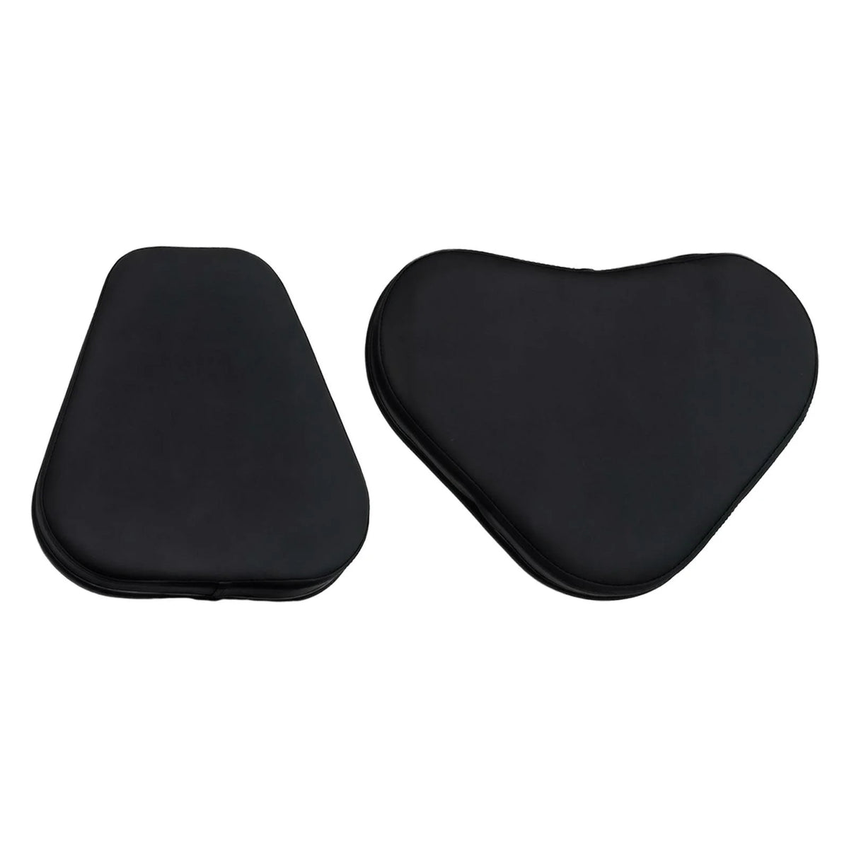 Black Exercise Bike Saddle Cover with Back Support J336
