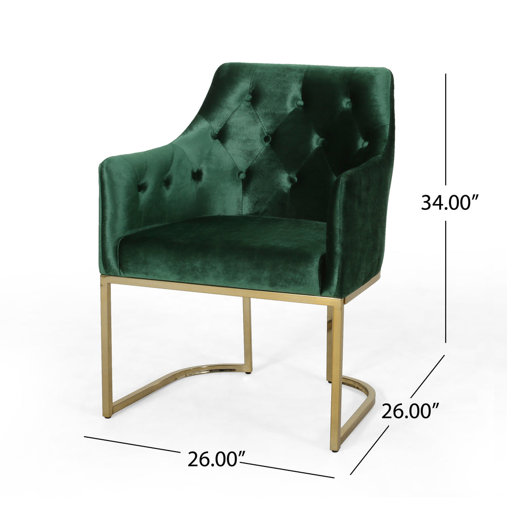 Green Fabric Club Chair B932932